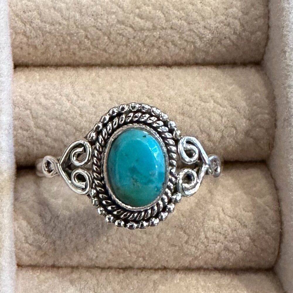 Genuine Turquoise Ring